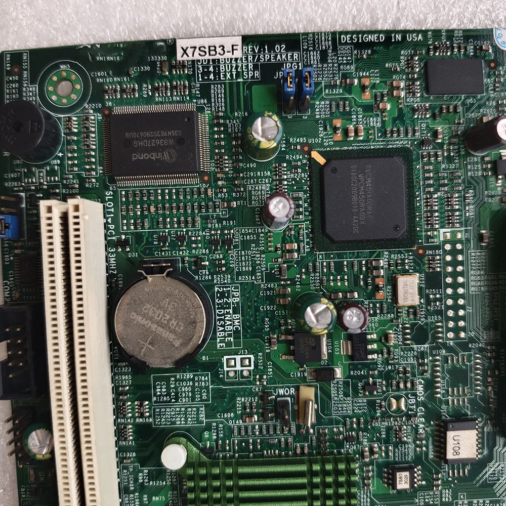 X7SB3-F server board before shipment