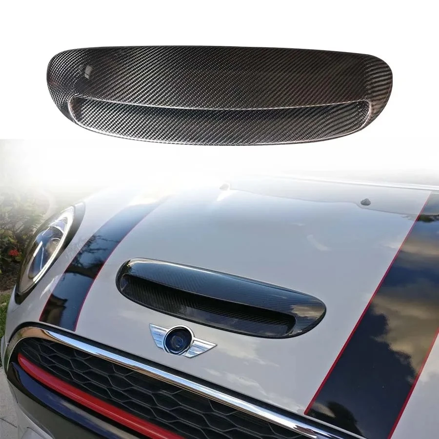 

Совки капота из углеродного волокна для MINI JCW lci2 COOPER S clubman F54 F55 F56 F57 2013-2023, охлаждающий вентиляционный отверстие, автомобильные аксессуары, комплект кузова