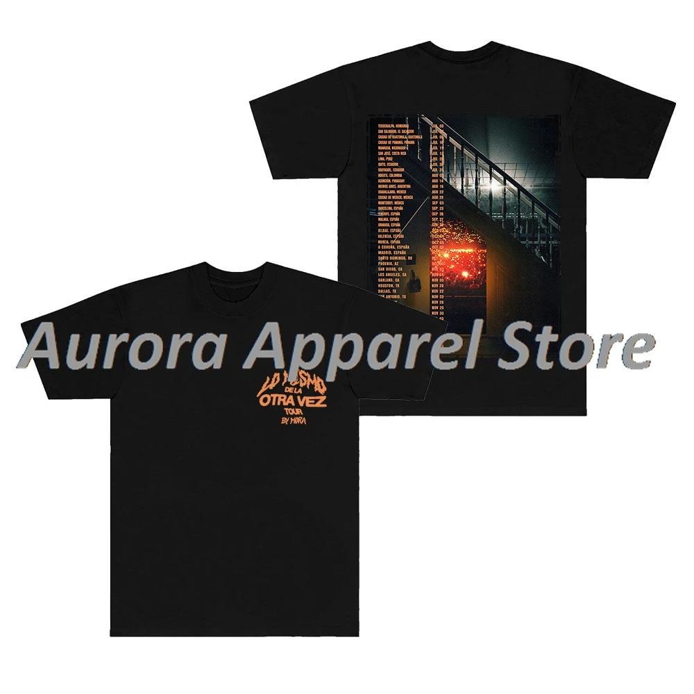 

Mora Lo Mismo De La Otra Vez T-Shirts 2025 Tour Merch Streetwear Tops Cosplay Unisex Fashion Short Sleeve Tee