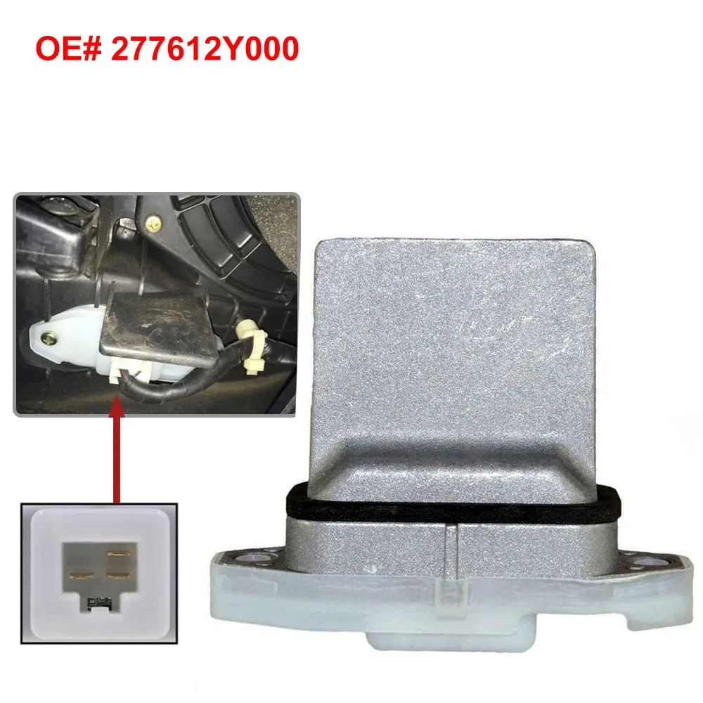 

Резистор двигателя вентилятора 277612Y000, резистор с 3 контактами, Нагреватель переменного тока, металл, пластик для Nissan X-Trail T30