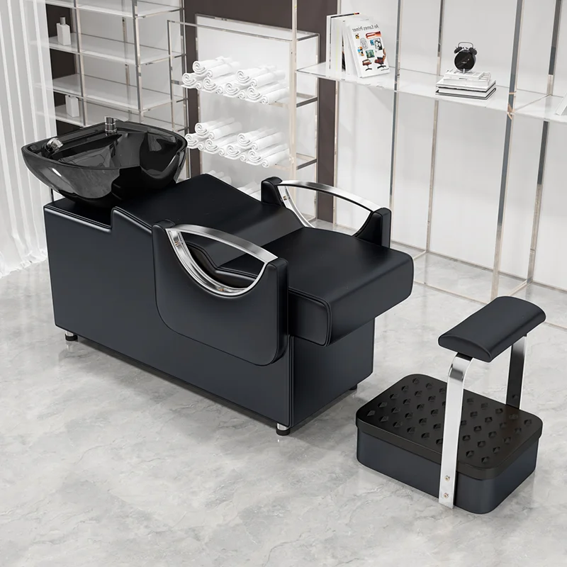 Tête SPA shampooing chaise avancée luxe Salon cheveux lavage chaise confortable beauté Silla De Lavado De Cabello Salon meubles