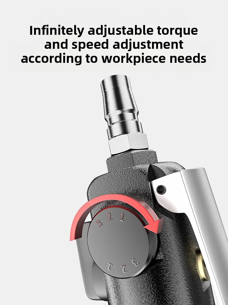 Taiwan Shengnai Pneumatic Screwdriver Industrial-Grade Screwdriver High-Power Woodworking Fully Automatic Pneumatic Tool Air Screwdriver