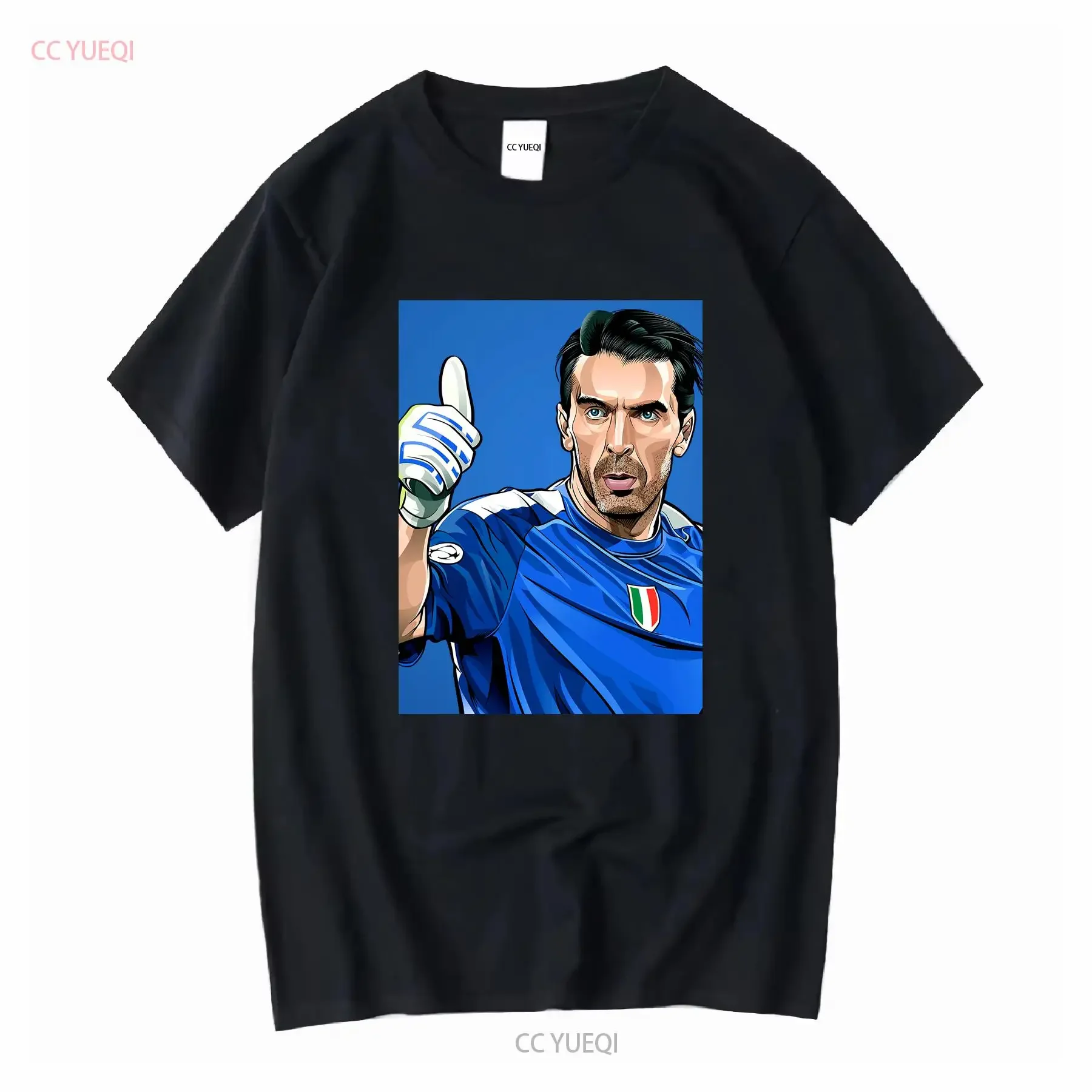 Camiseta Buffon de manga larga o corta, Top estirado transpirable informal lavado vintage para uso diario, ligeramente a la moda