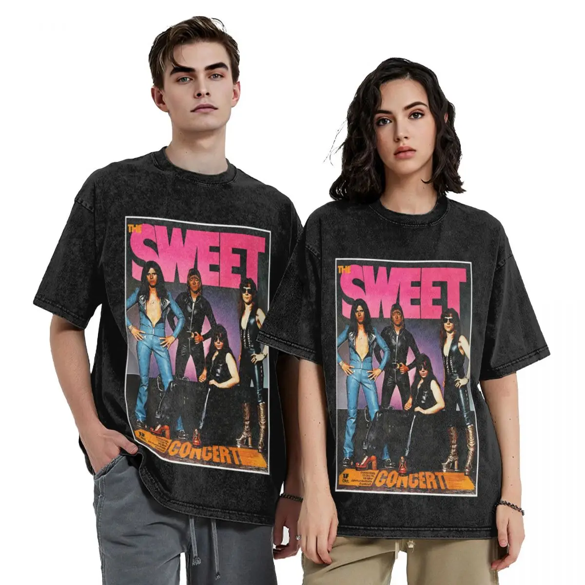 

The Sweet Band One Shirt T-Shirt plain Aesthetic clothing rapper graphic tees topping men workout shirt