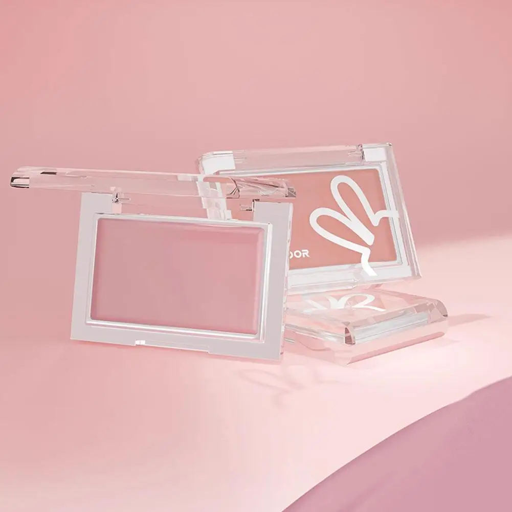 HYNTOOR كريم أحمر الخدود اثنين في واحد لوحة المخفي أحمر الخدود تقليص المسام ماكياج الوجه سطع ترطيب طويلة الأمد #3