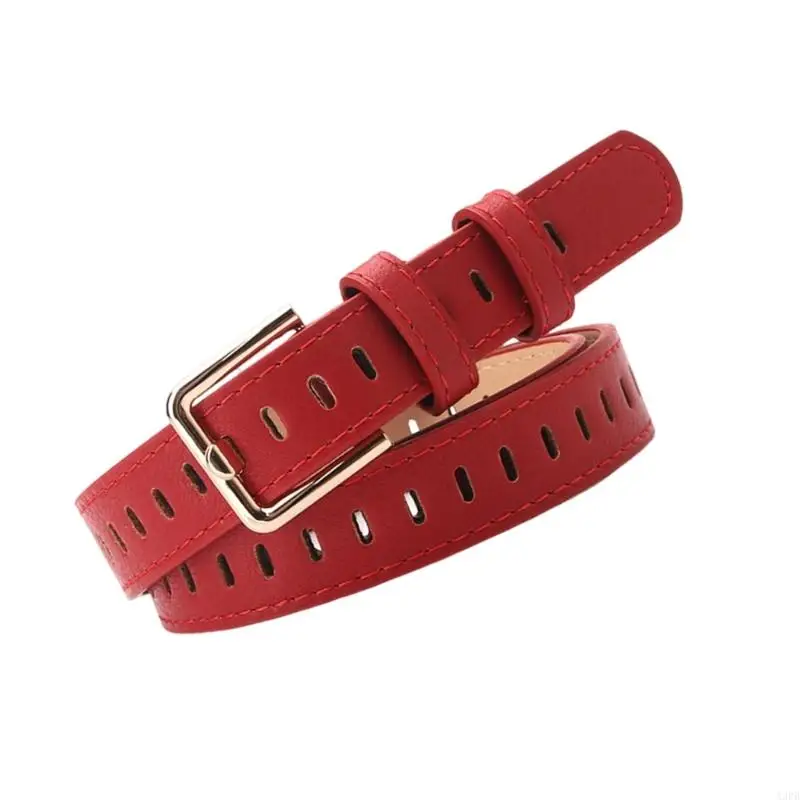 A3PB Cinturón cuero mujer sofisticado Cinturón Unisex Durabilidad COMOLA