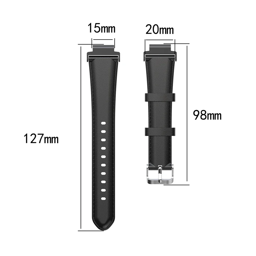 Cinturino in vera pelle per Garmin Forerunner 235/220/230/620/630/735XT/Approach S20 S5 S6 cinturino sportivo braccialetto Correa