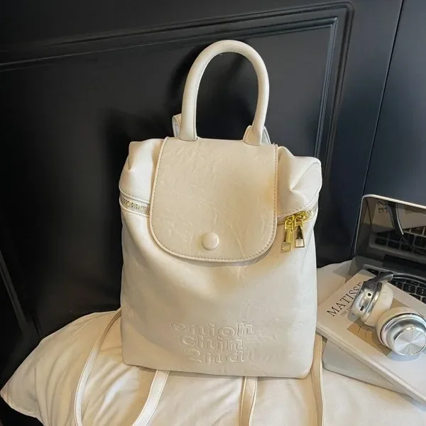 

Новый рюкзак премиум-класса 2025 года — студенческая сумка небольшого дизайна, просторная и стильная, женская для путешествий и повседневного использования