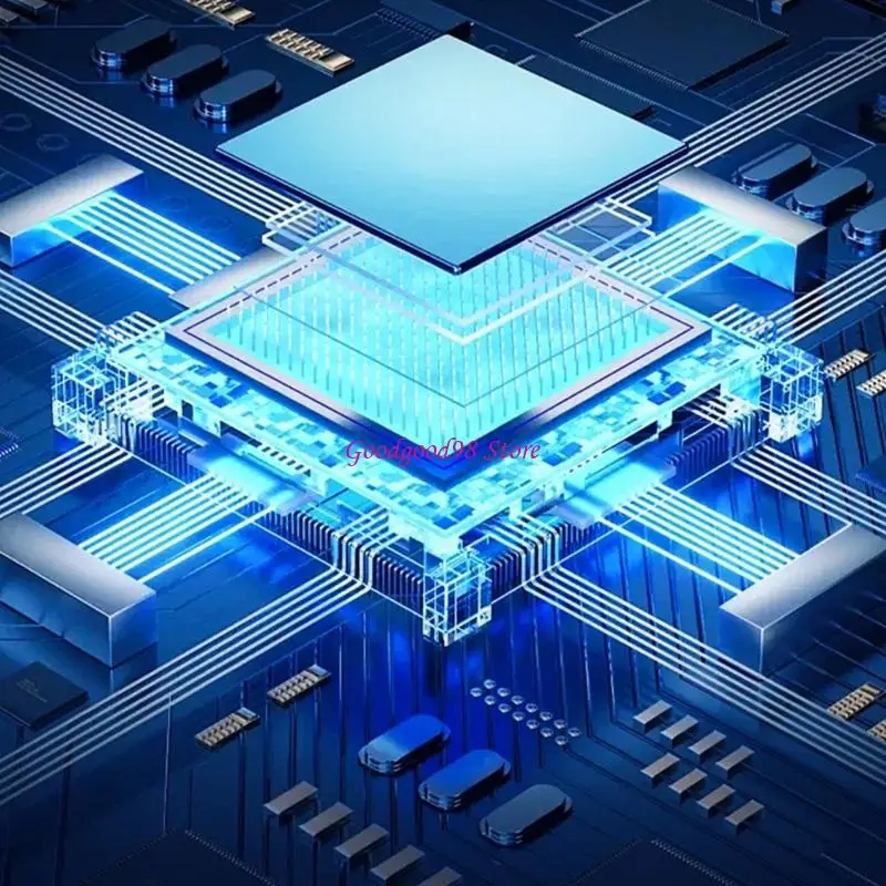 기가비트 이더넷 스플리터 4 포트 RJ45 어댑터 공간 절약 및 알루미늄 케이스 W8EC