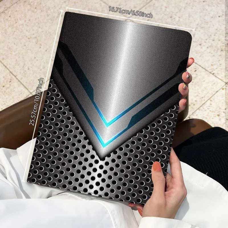 حافظة تابلت بنمط معدني مضيء لهاتف Vivo IQOO Pad Air Pad3 IQOO Pad5 Pad2 Pad3 SE Pro 11.5 12.1 12.3 13 بوصة #5