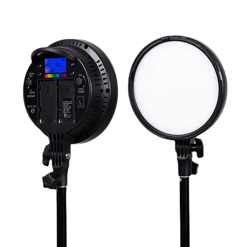 LED Camera Photographic Lamp for Youbute Game Live Video Lighting on Camera Portable Video Recording 48W Photography Fill Lamp