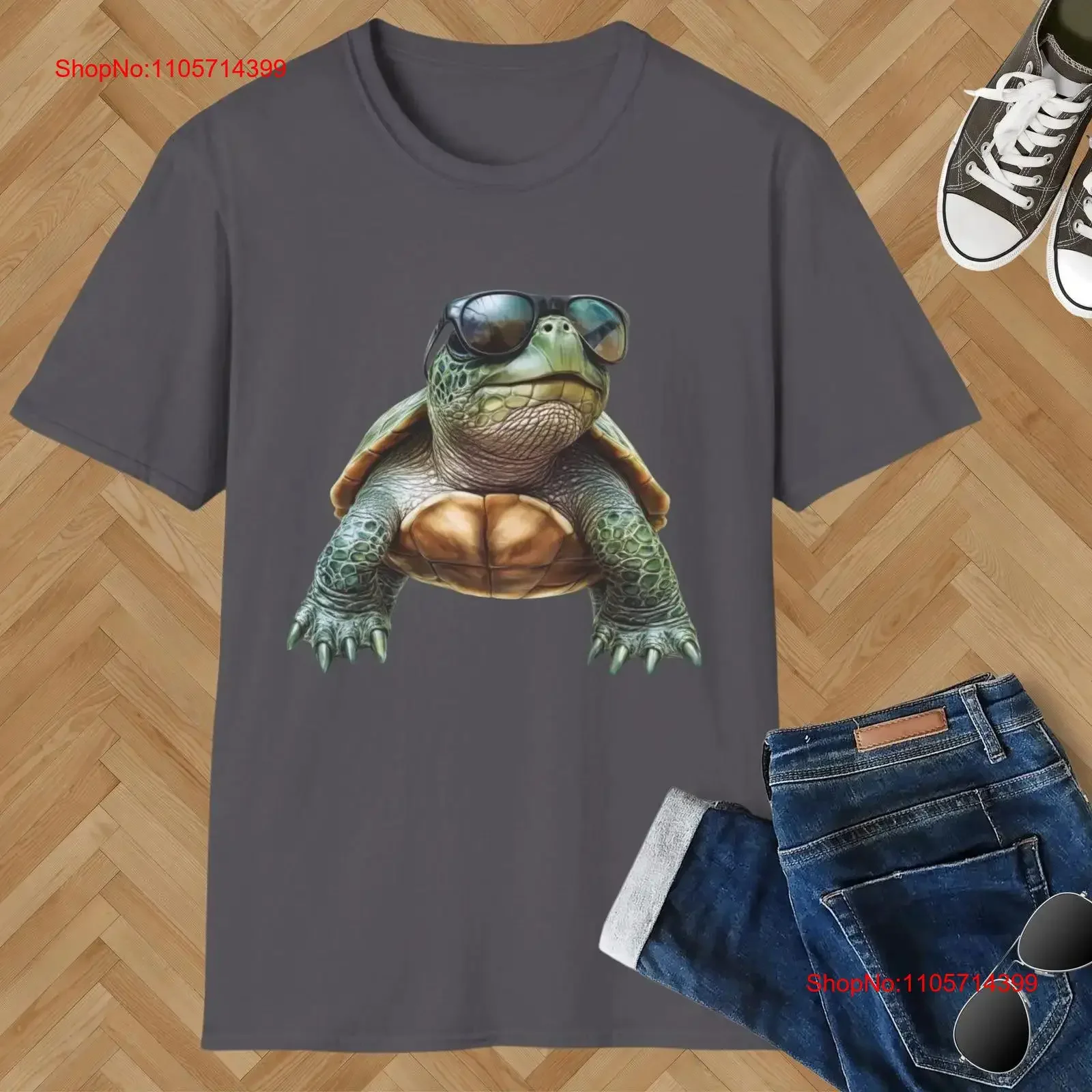 Tortoise T Shirt Turtle Animal Retro for Lover Her Him vintage Washed streetwear Soft Stylish Unisex Breathable graphic
