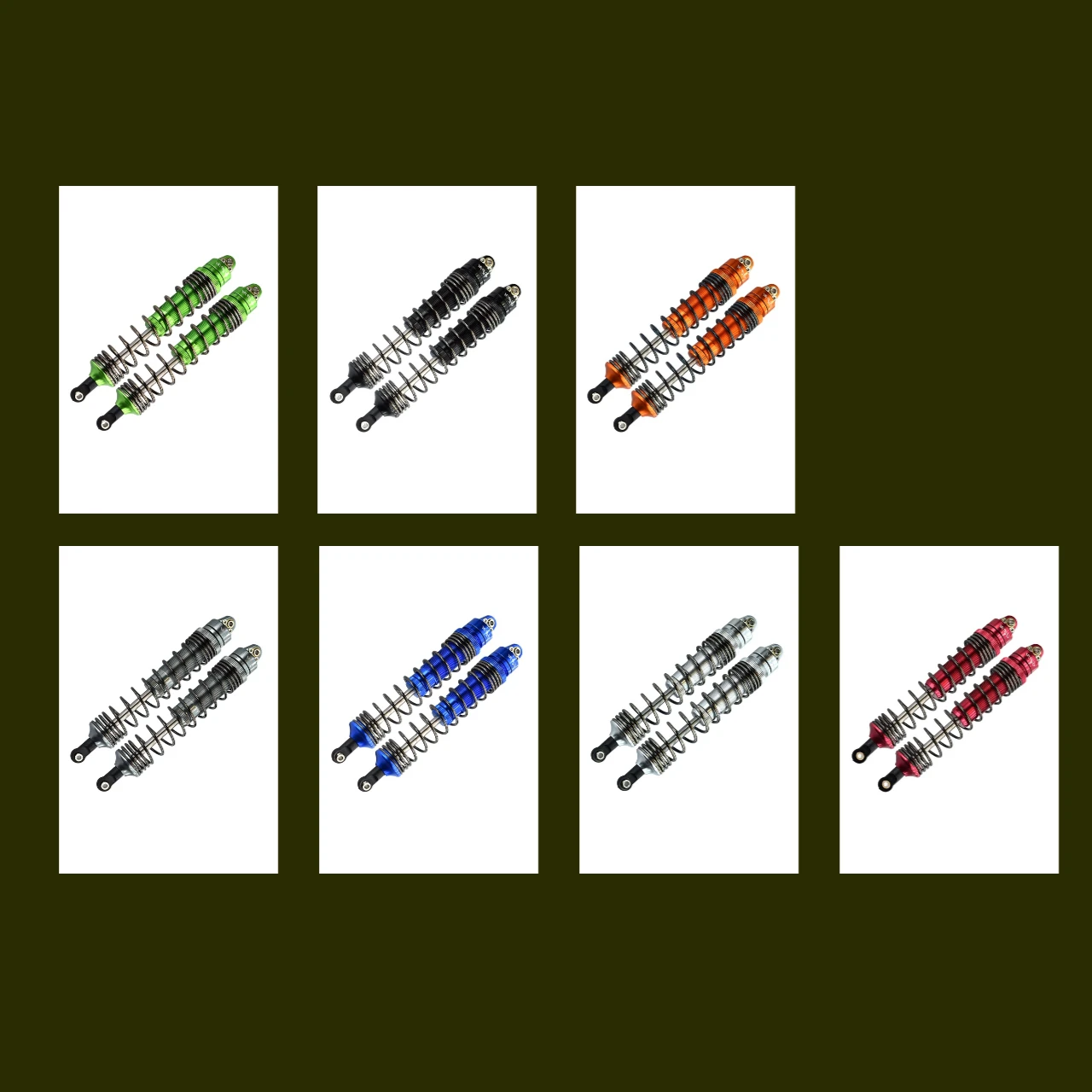 

GPM Aluminum Front Spring Dampers (135Mm) For TRAXXAS 1/7 Unlimited Desert Racer