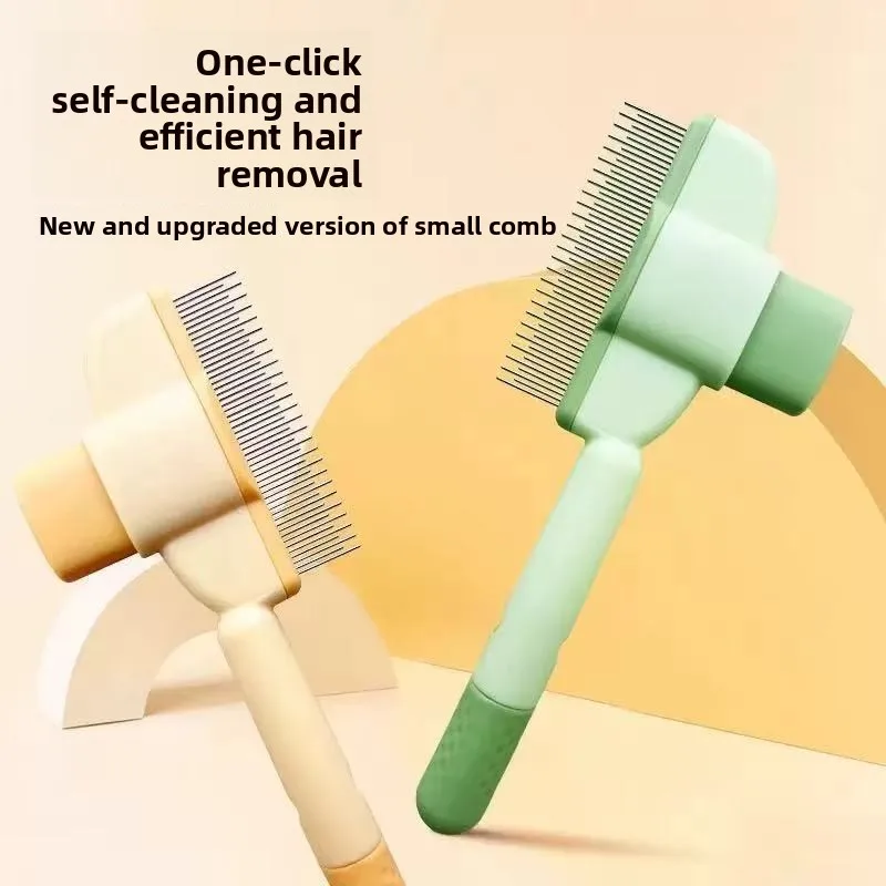 Pet Grooming Brush Detangling Comb Removing Loose Hair Long Fur Dogs Cats Pet Supplies