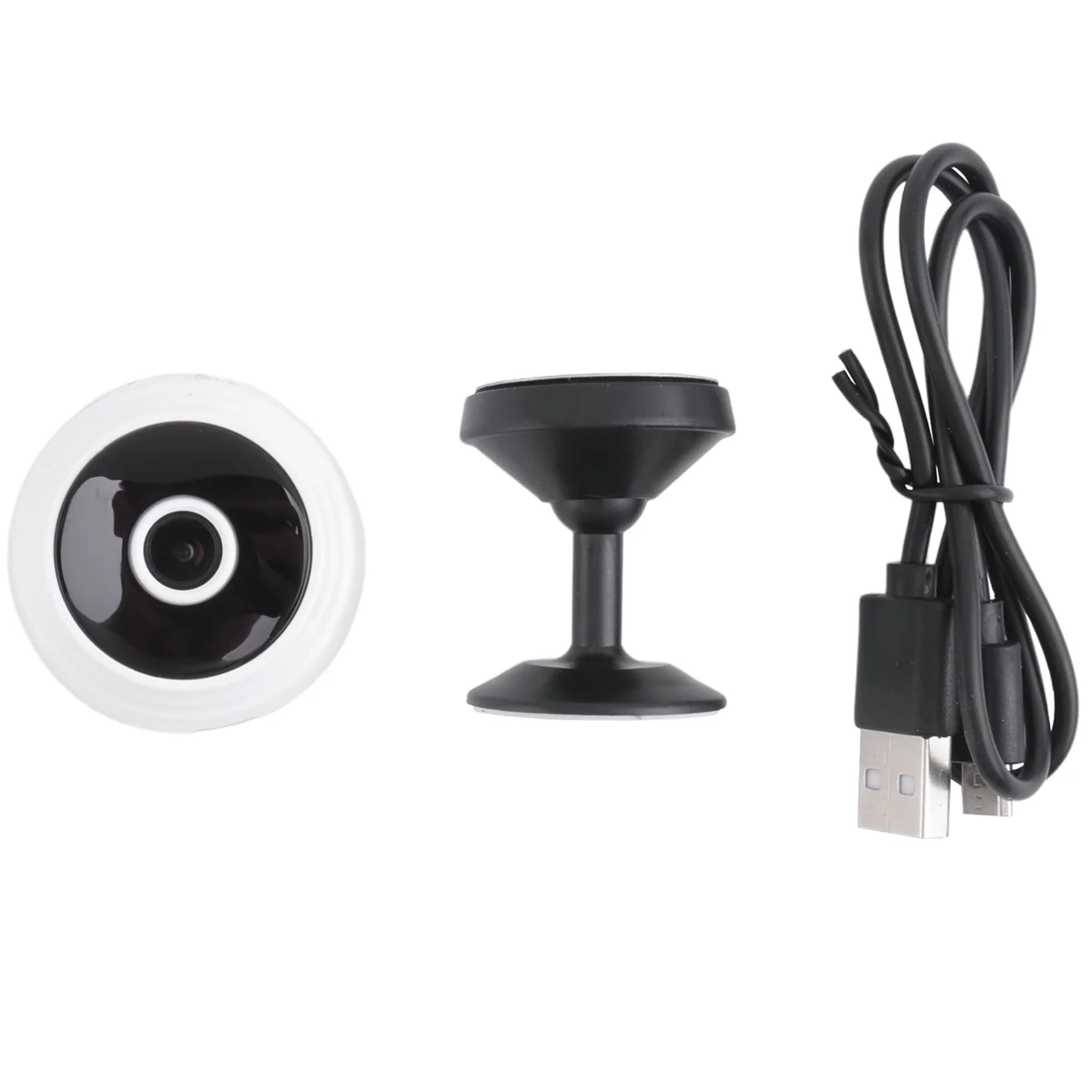 Câmera externa sem fio para alimentador de pássaros, câmera 720P versão noturna câmera WiFi, branco HGC