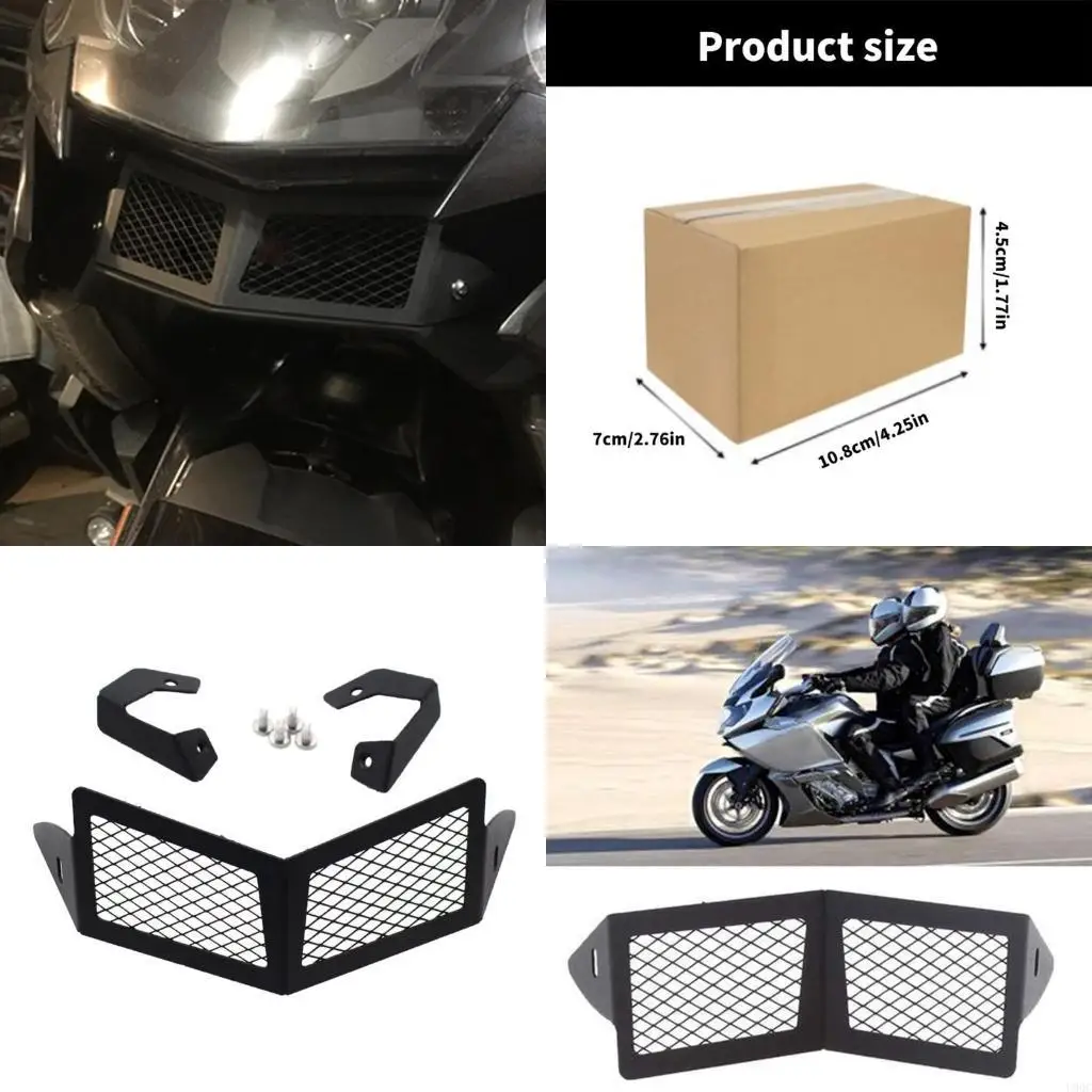 Oil Coolers Guard Suitable for K1600GTL K1600GT K1600B Motorcycle Ensuring Radiator Safety and Improved Aesthetic Appeal New