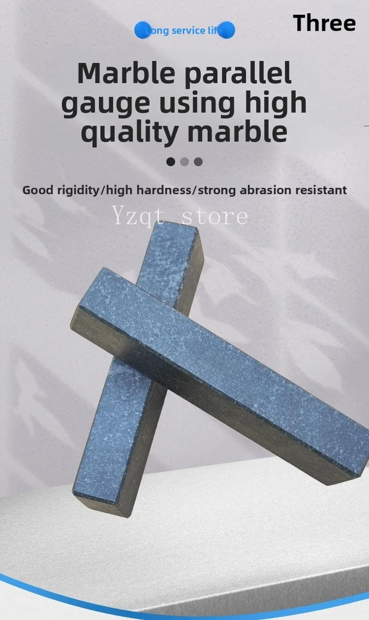 Marble Parallel Gauge Grade 000 Granite High Precision Inspection Inspection and Measurement Scribing Parallel Vertical Gauge