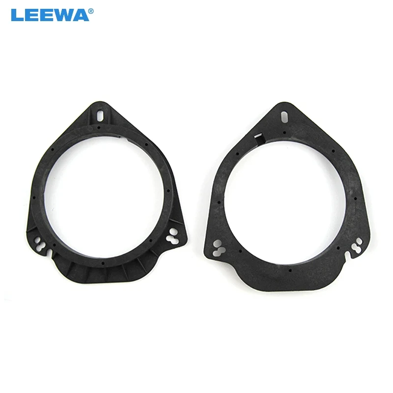 

LEEWA 6.5" Car Speaker Spacer Mats for Chevrolet Buick Opel Solid Ring Mat Mount Adapter Speaker Pad Installation Kits