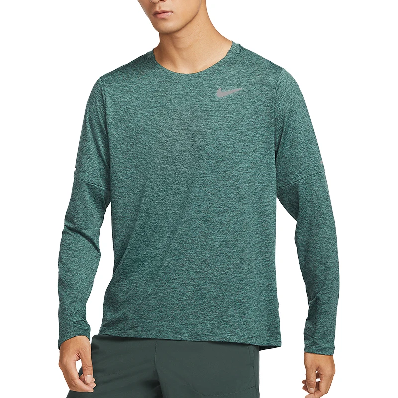 Nike Official Dri-FIT Element للرجال للحماية من الشمس ورقبة دائرية وأكمام طويلة DD4755-338