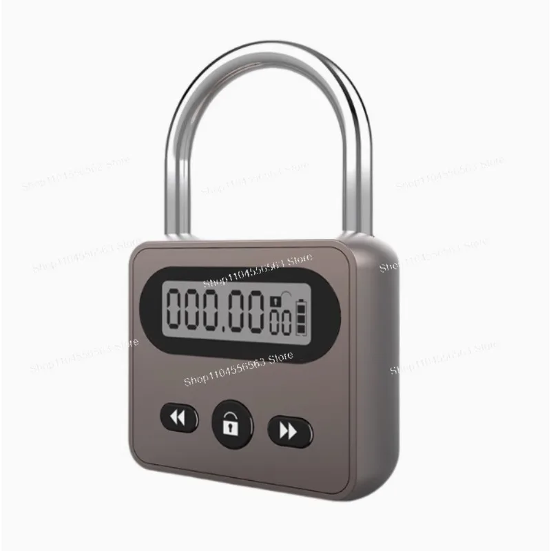 قفل وقت الجسم المعدني شديد التحمل، قفل USB قابل لإعادة الشحن مقاوم للماء، مؤقت شاشة LCD للسلامة والراحة وأمن المنزل