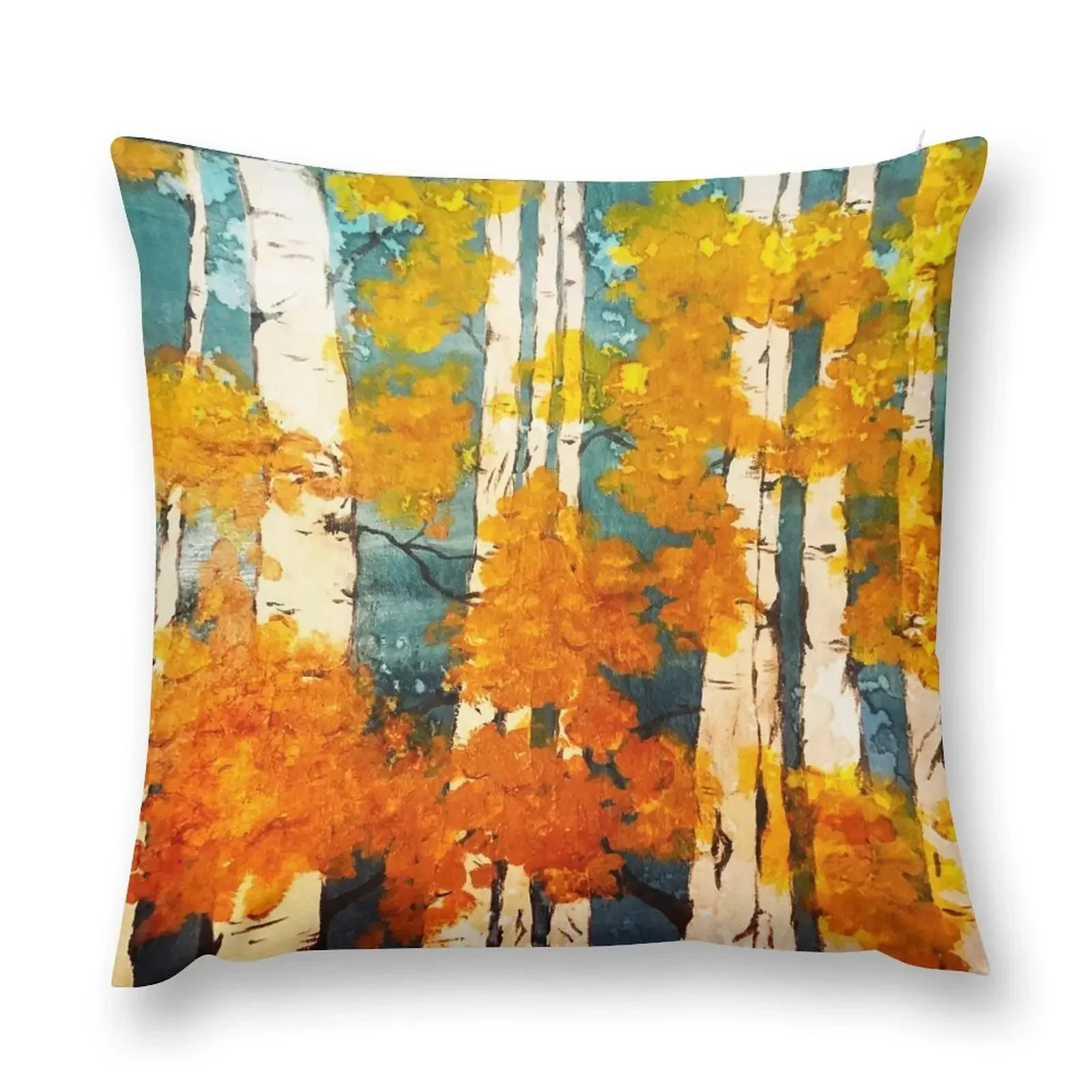 Autumn in the aspens Throw Pillow ornamental pillows Pillowcase Cushion Throw Pillow Covers pillow