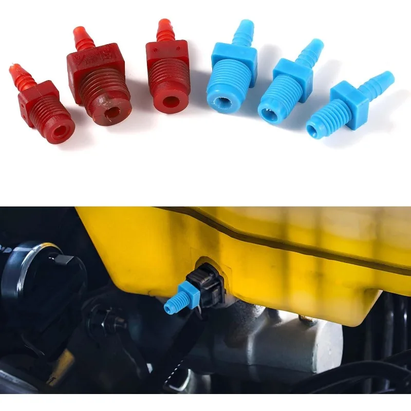 13911 Master Cylinder Bleed Kit 22 in Hose Clip and Sae and Metric Fittings Universal Fit