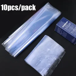 10pcs Transparent Sealing Film PVC Heat Shrinkable Film Shoes Bags Dustproof Anti-oxidation Hot Shrink Film Home Storage Bags