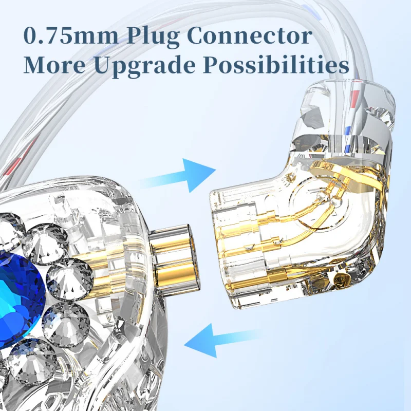 سماعات أذن سلكية مرصعة بالألماس، وسماعات أذن مدمجة للنساء، وبث مباشر للموسيقى StreamerQ3Pro