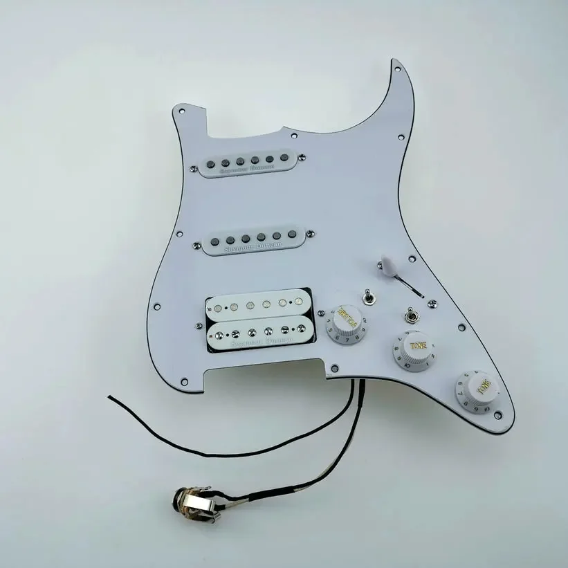 

SSL1 Single coil Model And TB-4 Humbucker Pickups Pickgard Wiring Harness Multifunction switch