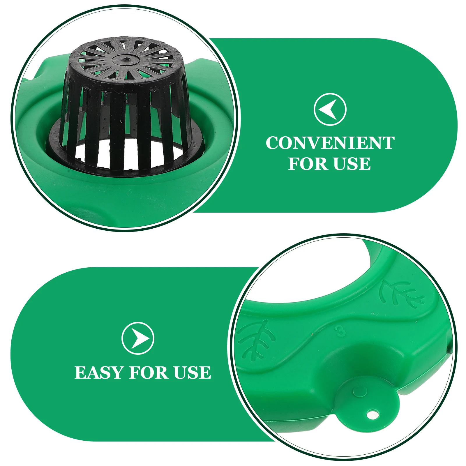 6-delige vlotterende eiland plantenbak set, ruimtebesparende aquatische mand voor meren, parken, waterpartijen, decoratie en tuinieren