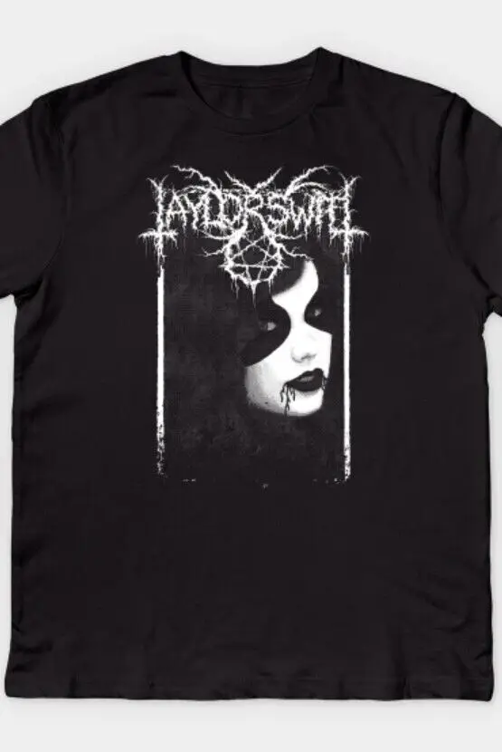 #Taylor S.Wift Black Metal T-Shirt, Reprinted T-Shirt, Gift For Fan Te3681