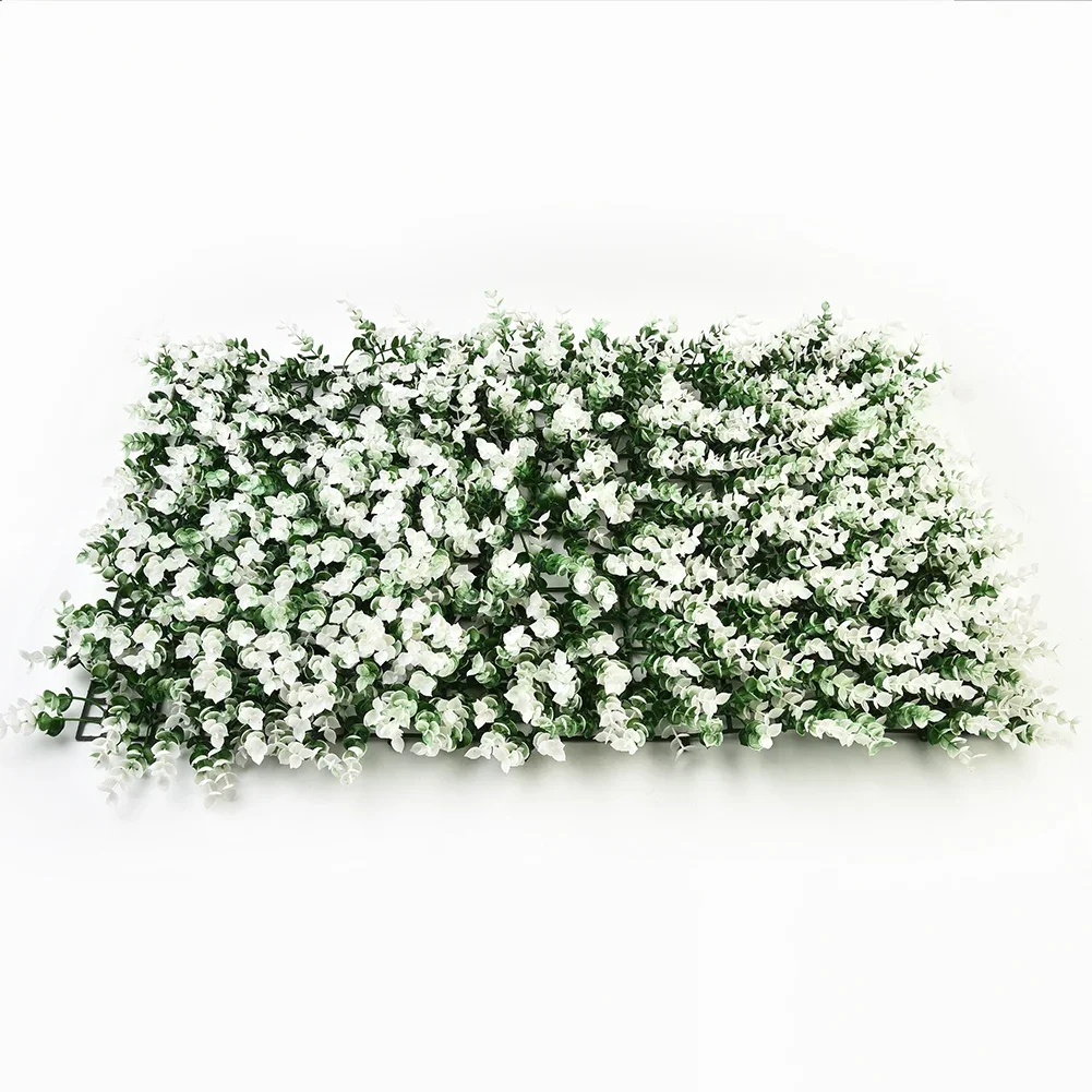 

40x60cm Artificial Plant Wall Lawn Faux Leaf Turf Garden Privacy Fence Shopping Center Green Carpet Fake Grass Plant Home Decor