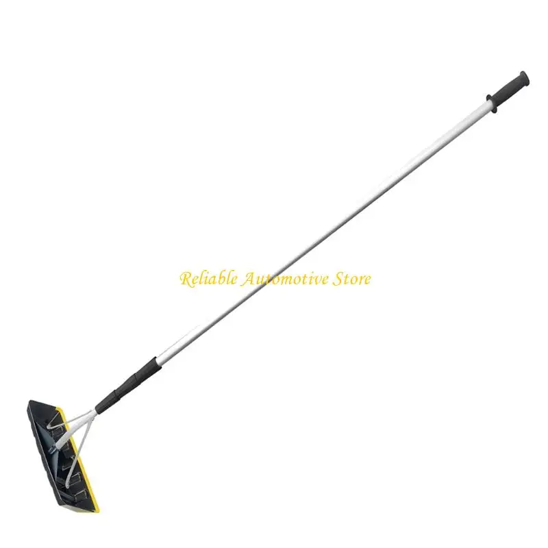 M68B 4.8M Extendable Snow Roof Cleaner Featuring ABS Plastic Head And Aluminum Shaft