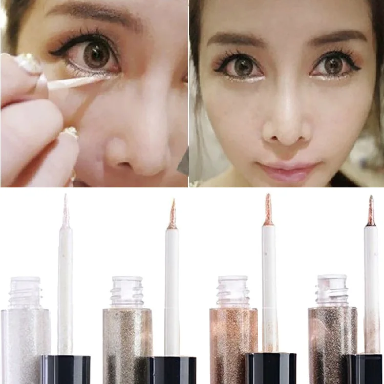 マジカルカラーリキッドアイライナー 光沢があり長持ち、にじまない、ステージアイメイク、カイコペンアイシャドウリキッド