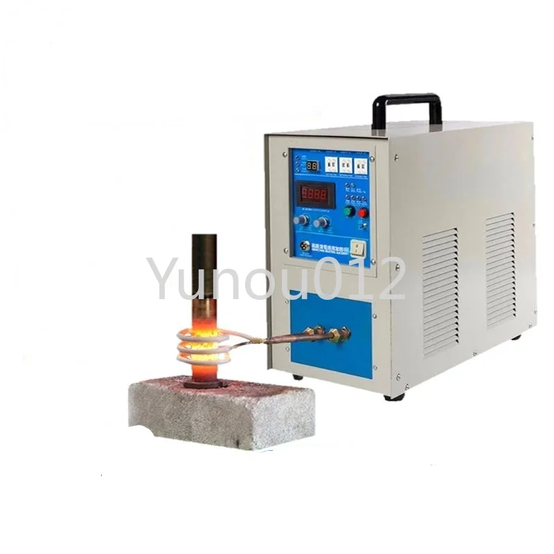 Induction Heater Induction Heating Machine High Frequency Welder Metal Smelting Furnace Metal Quenching Equipment 220V 6/15KW