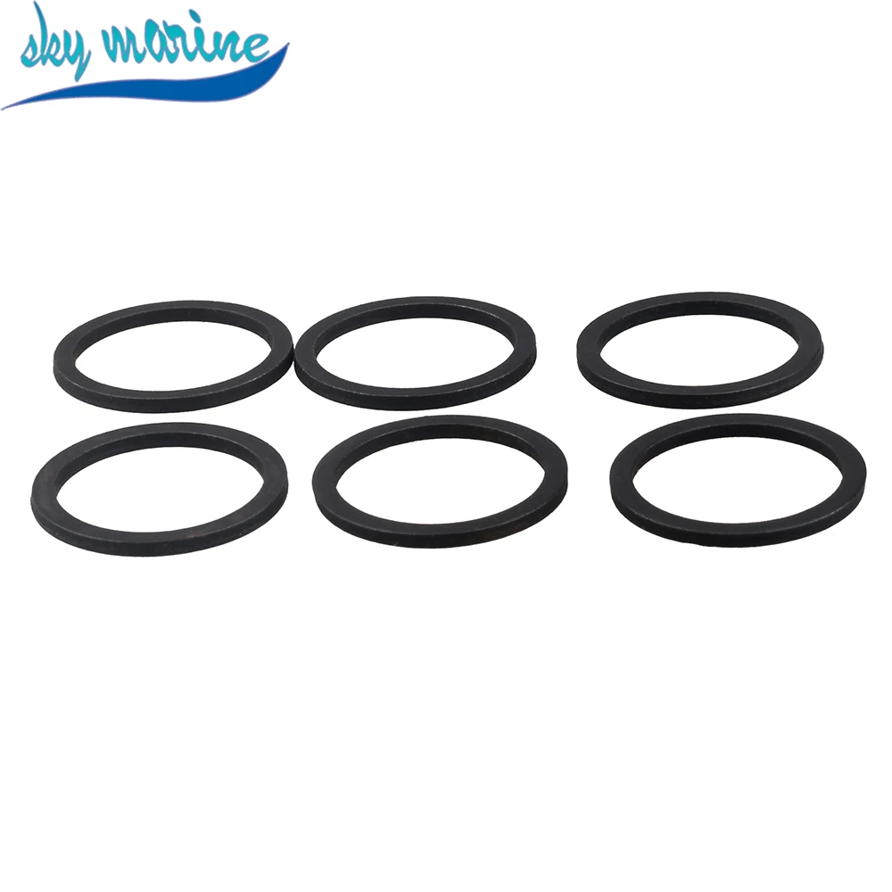 90201-20417-00 6PCS Washer, Plate for yamaha outboard motor 2T 20-90HP 4T F20 F25 F40 90201-20417 boat motor