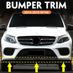 for 2016-2019 W166 Mercedes Benz GLE350D GLE450 GLE43 AMG Front Bumper Lower Matte Trim 2928850900 2928851000 2928850600
