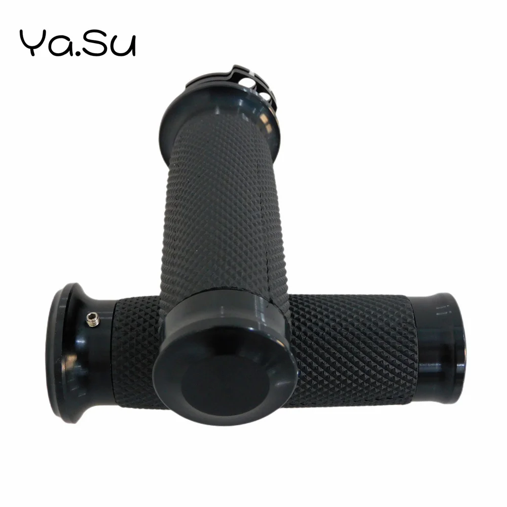 

Motorcycle 1"25mm Hand Grips Handle Bar For Harley Touring Street Glide Sportster 883 1200 XL Dyna VRSC Softail