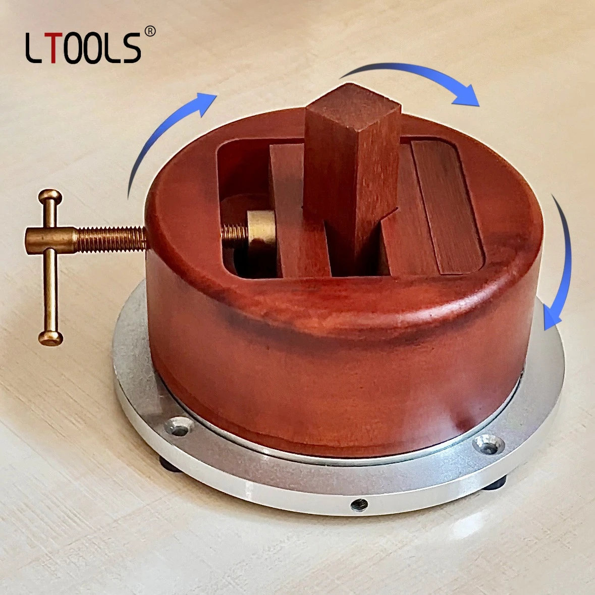 

Инь Чаан из цельного дерева, уплотнение, фиксатор для режущего стола, вращение на 360 градусов, резьба по дереву, резьба по камню, энтузиасты, резьба по камню, зажимные инструменты