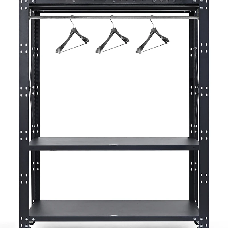 

Blackening industrial wind heavy-duty Neighborhood trend multi-layer display storage rack