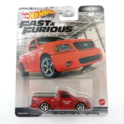 Hot Wheels Fast & Furious Cars FORD F-150 SVT / PONTIAC FIREBIRD /BUICK REGAL GNX 1/64 Collector Die-cast Model DMC55