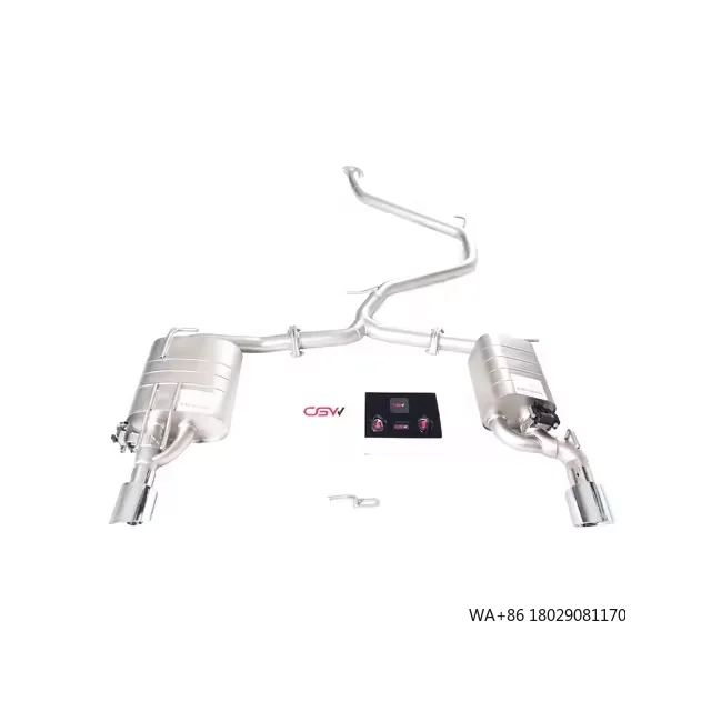

Easy and Precise Fitment Catback Exhaust Tip Pipes With Remote Gesture Electronic Valves Control for Camry Hybrid 2.5