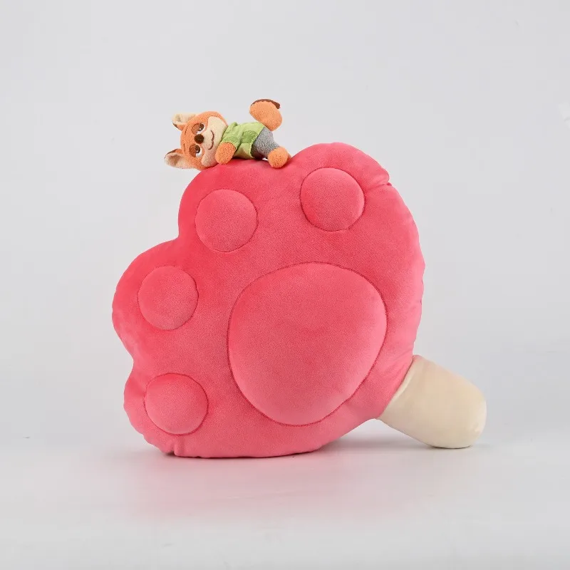 

New Anime, Cute Cartoon Animation, Crazy Animal City, Nick's Paw Paw Plush Toy Doll, Plump, Cotton, Soft and Comfortable