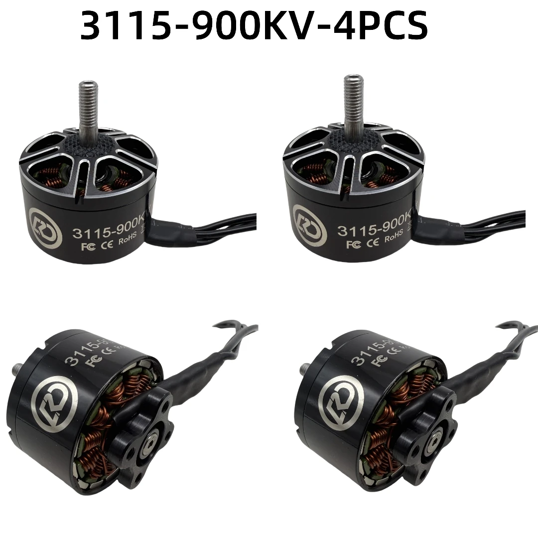 4 SZT. 3115 900KV 3-6S Silnik Bezszczotkowy RC Multi-Rotor X-Class FPV Freestyle Mark4 APEX 9/10 Calowy Dron Dalekiego Zasięgu FPV Zestaw Ramy