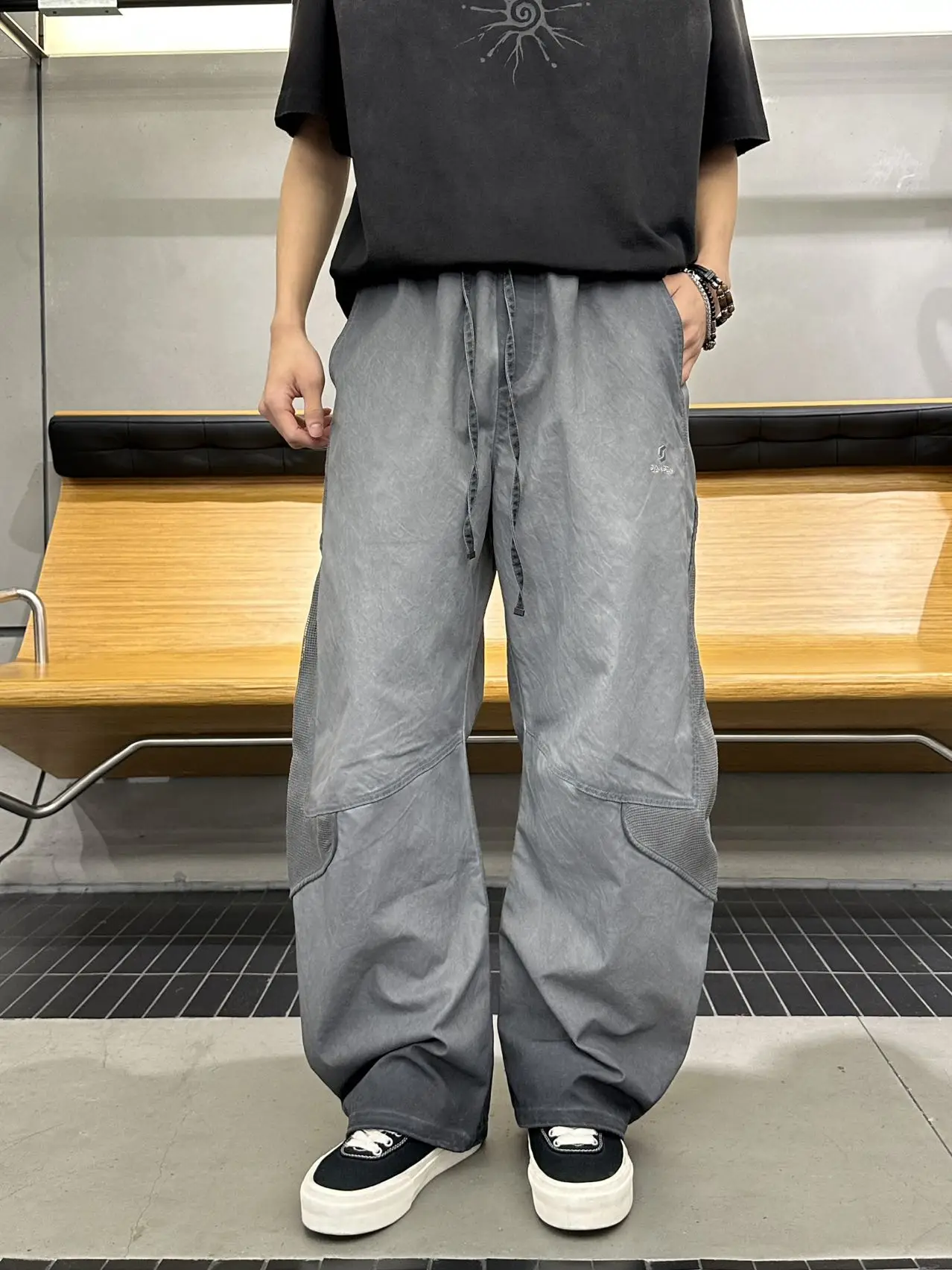 

Retro American Sle Men's Casual Pants Spring 2026 Dyed in the Wool Straight Leg Knife Wear Resistant Functional Faion