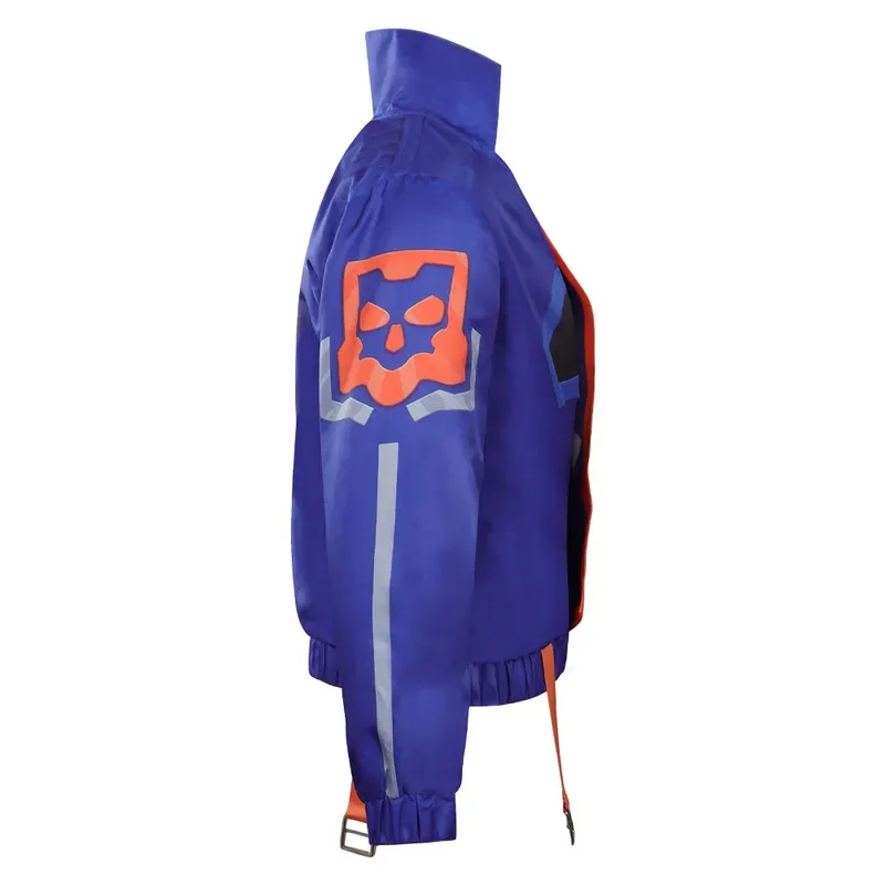 Valorant Yoru Costume Cosplay Giacca con stampa 3D Cappotto Abiti Abiti di carnevale di Halloween