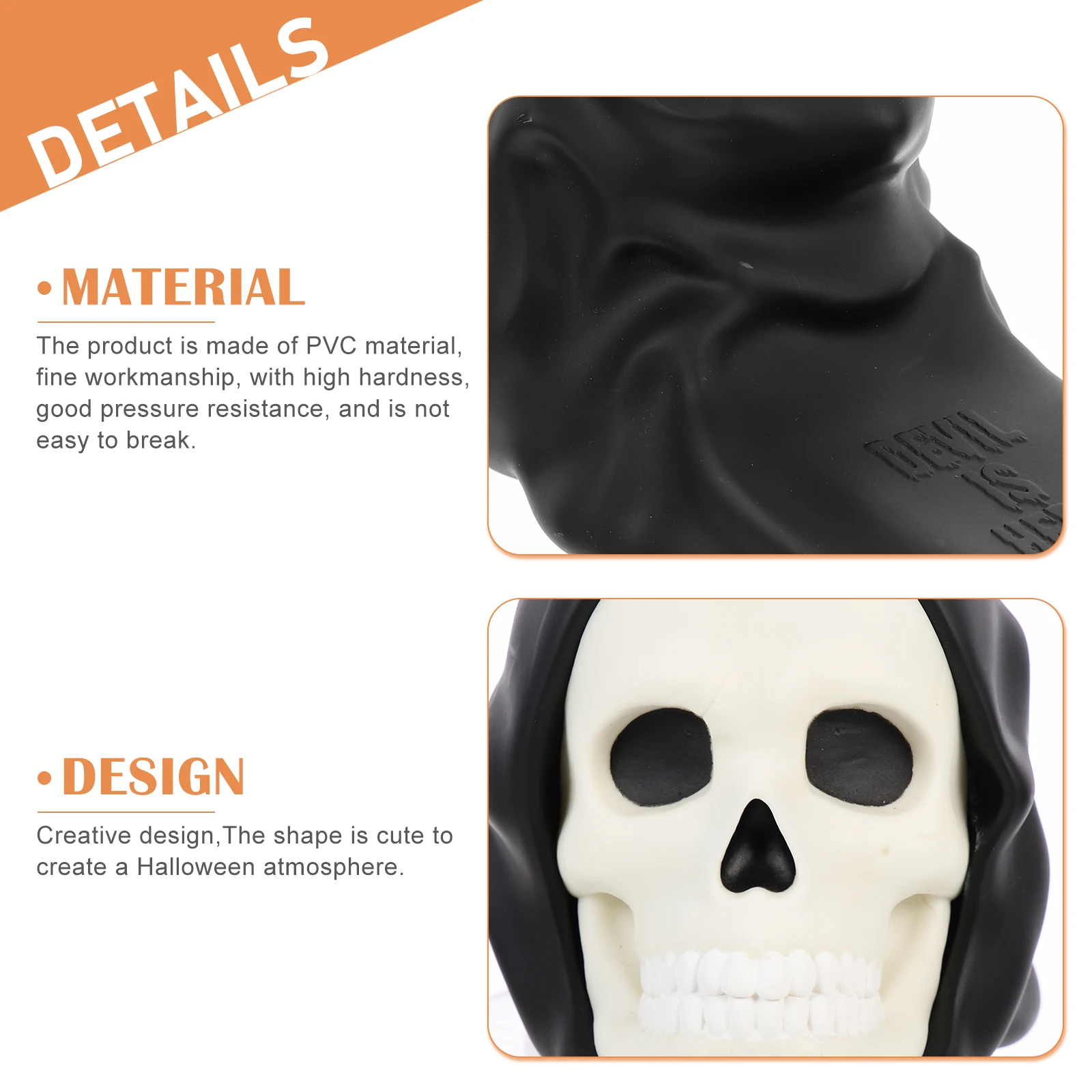 Creativo in PVC anti-collisione Design senza punzonatura Supporto in plastica flessibile Decorazioni per la sicurezza domestica Pratico cuneo Tappo per porta della stanza unico