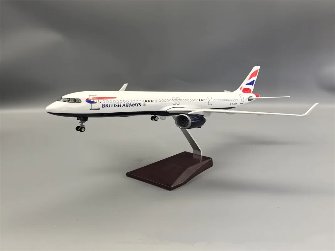 Aereo In Resina Scala 1/100 321neo A321 Neo British Airways Airlines Modello 44 Centimetri Modello di Aereo Aereo Kit giocattoli ragazzi bambini Regali