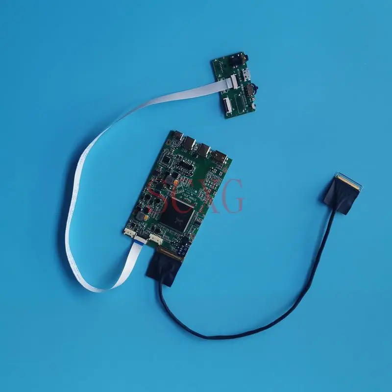 Controller Board Fit LQ156D1JX03 LQ173D1JW32 LQ173D1JW31 LQ156D1JW42 Mini-HDMI USBC 3.0 3840*2160 3840x2160 Screen EDP-40Pin Kit