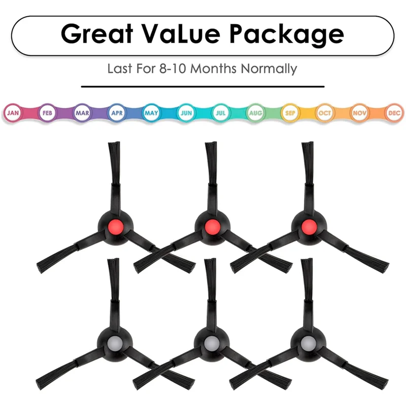 M17K-Replacement Side Brush For Eufy Omni S1 Pro/E28/E35/E25 Robot Vacuums- Corner Brush Accessories Kit